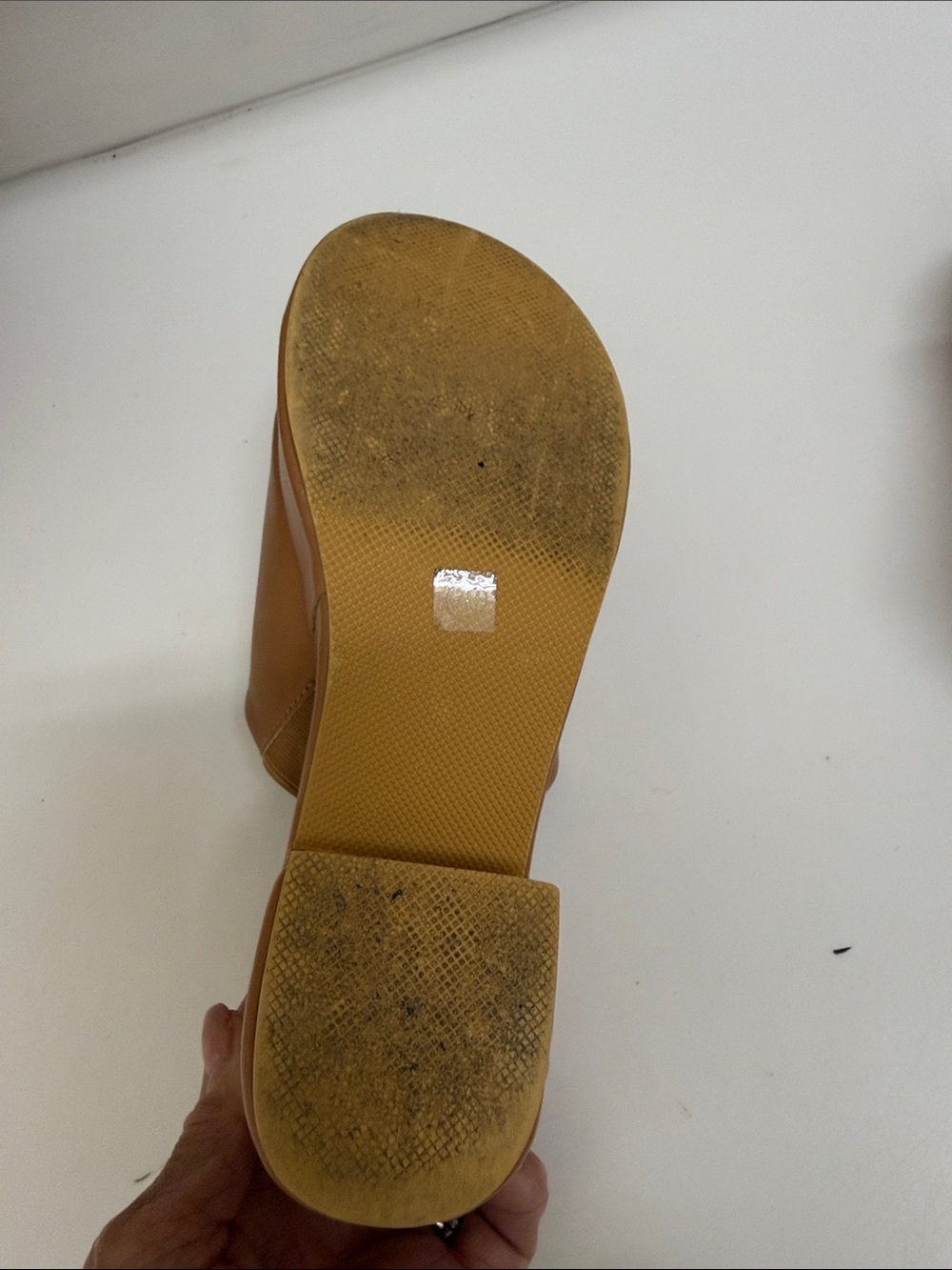 Matisse Anthropologie Women’s Tan Platform Slide Sandals - Picture 5 of 10